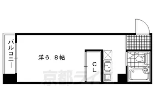 サードサークル1【303号室】の間取り