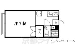 コテージPOLO【1階】の間取り