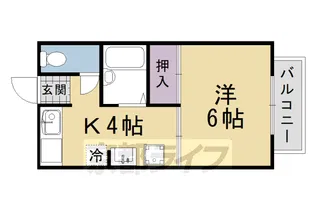 コーポせいまB【215号室】の間取り
