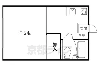コムホート27【202号室】の間取り