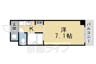 コーポせいまC【301号室】の間取り