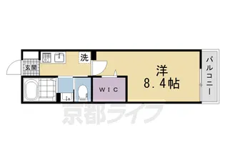 モリエ・上賀茂【302号室】の間取り
