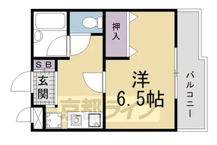 ハイツセントポーリア【203号室】の間取り