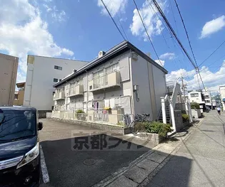 京都府京都市右京区梅津南上田町【アパート】の外観