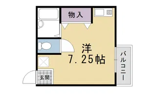メゾンM C棟【23号室】の間取り