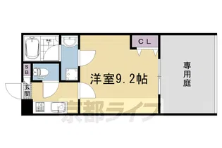 仮称)東池田町マンション【1階】の間取り