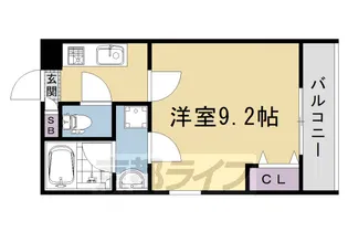 仮称)東池田町マンション【4階】の間取り