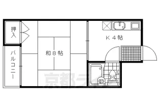 ハイツ石原【303号室】の間取り