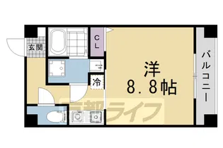 (仮称)下鴨高木町マンション【201号室】の間取り