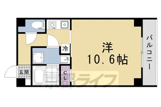 (仮称)下鴨高木町マンション【202号室】の間取り
