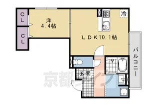 Condominio481【1階】の間取り