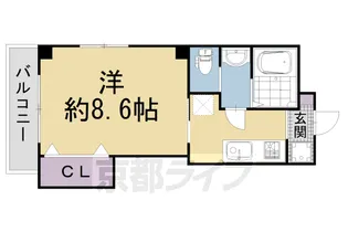 一太郎パート3【202号室】の間取り