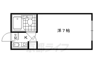 リトルパレス21【103号室】の間取り