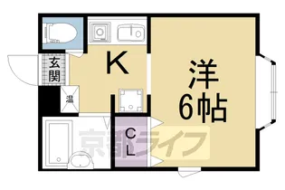 小華マンション【303号室】の間取り
