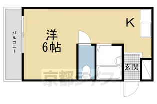 豊栄ハイツ【408号室】の間取り