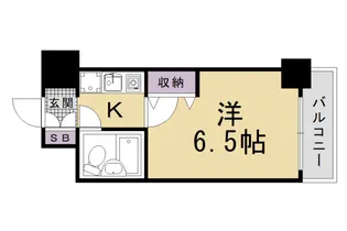 デリード&サンヴェール桂川東【2階】の間取り