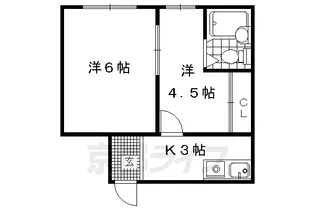 京都府京都市中京区壬生高樋町【マンション】の間取り