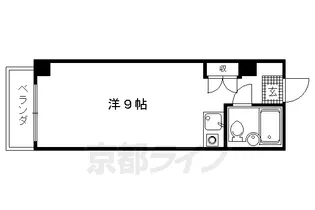 エスポワール【201号室】の間取り