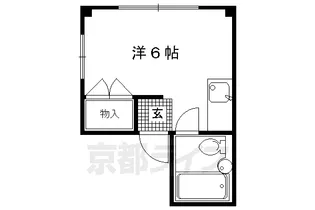 le ciel rouge【3階】の間取り
