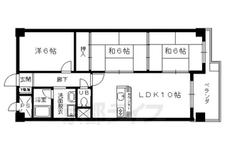 アフリー太田【602号室】の間取り