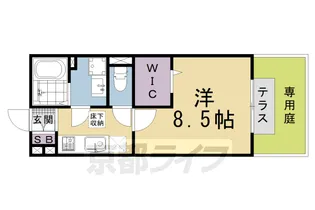 UNO HOUSE【1階】の間取り