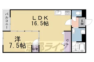 第31長栄コーポきぬもと【1階】の間取り