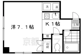 ARK BW【202号室】の間取り