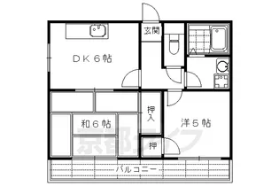 FORUM祇園【502号室】の間取り
