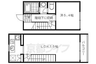 パークハウス【1階】の間取り