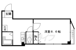 オルティー【403号室】の間取り