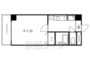 フェニックス堀川Ⅱ【601号室】の間取り