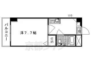 グランデール桂川【2階】の間取り