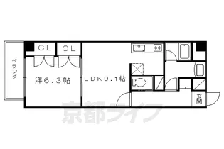 メゾン・トアン【2階】の間取り
