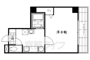 eze御所南【201号室】の間取り