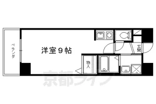 エスト堀川【2階】の間取り