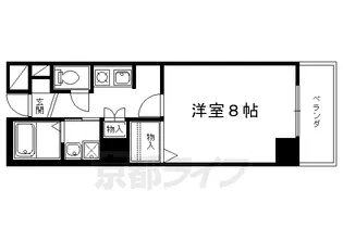 エスト堀川【5階】の間取り