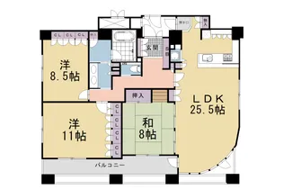 LEGAL京都四条河原町通りⅡ【12階】の間取り