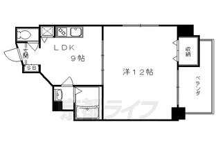 プラ タラク【401号室】の間取り