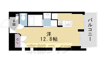 1Rの間取り画像