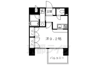 ベラジオ烏丸御池Ⅱ【4階】の間取り