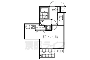 ベラジオ京都高台寺【5階】の間取り