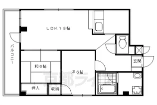 グランドールゼニカ【2-A号室】の間取り