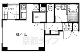 ARK洛央【301号室】の間取り