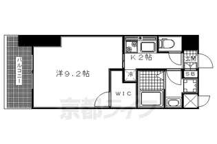 レジュールアッシュ清水【7階】の間取り