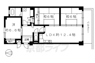 「アーバンウイステリア」【2階】の間取り