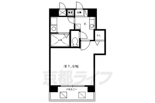 三条ヴィラさわだ【405号室】の間取り