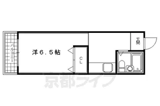 メゾン・ド・セルリアン【202号室】の間取り