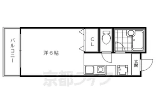 ヴィーグルヤマダ【503号室】の間取り
