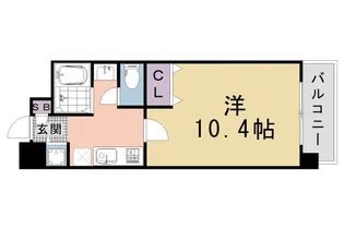 京都府京都市下京区寺町通五条上ル西橋詰町【マンション】の間取り