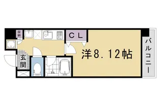 京都府京都市下京区寺町通五条上ル西橋詰町【マンション】の間取り